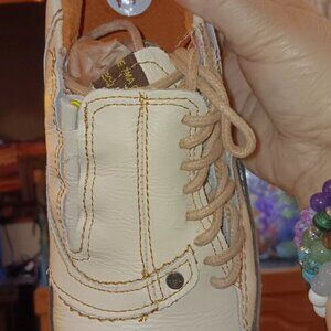 Five Finger Sole Side Lace-Up Leather Casual Shoes TMA EYES NIB LQQK!!!!!